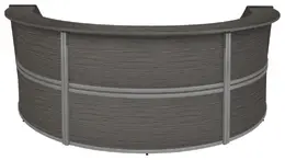 3 Person Curved Reception Desk - Marque 