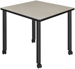 Square Table with Casters - Kee