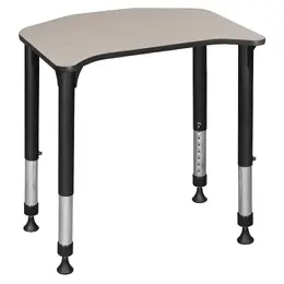Height Adjustable Classroom Desk - Ferris