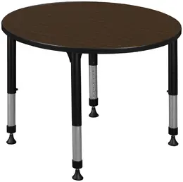 Adjustable Height Round Student Table - Kee
