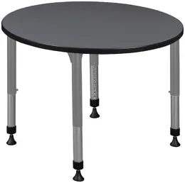 Adjustable Height Round Student Table - Kee