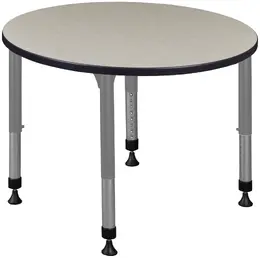 Adjustable Height Round Student Table - Kee