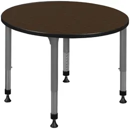 Adjustable Height Round Student Table - Kee