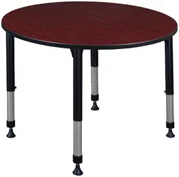 Adjustable Height Round Student Table - Kee