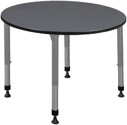 Adjustable Height Round Student Table - Kee