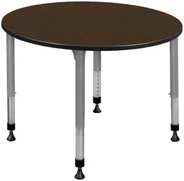 Adjustable Height Round Student Table - Kee