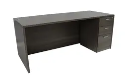 Rectangular Office Desk - Amber