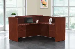 L Shaped Reception Desk - Napa