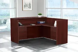 L Shaped Reception Desk - Napa