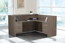 L Shaped Reception Desk - Napa
