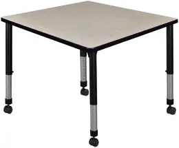 Adjustable Rolling Square Table - Kee