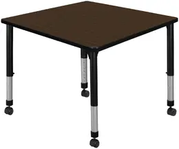 Adjustable Rolling Square Table - Kee