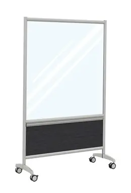 Mobile Glass Dry Erase Whiteboard - Annex