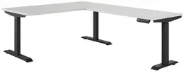 L Shape Height Adjustable Desk - Elevare
