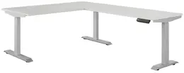 L Shape Height Adjustable Desk - Elevare