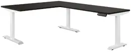 L Shape Height Adjustable Desk - Elevare