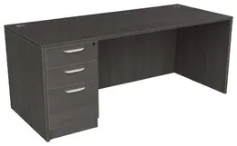 Office Desk with Drawers - HL