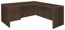 L Shaped Corner Desk - Amber