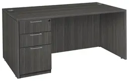 Rectangular Office Desk - Amber