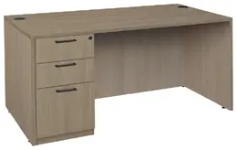 Rectangular Office Desk - Amber