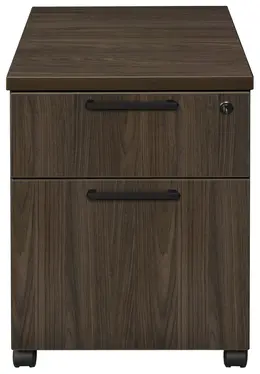 2 Drawer Mobile Pedestal - Amber