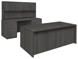 Office Desk Set - Amber