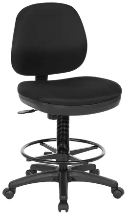 Armless Drafting Chair - Work Smart