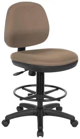 Armless Drafting Chair - Work Smart