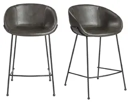 Bucket Counter Stool - Set of 2 - Zach