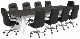 Conference Table with Power and Chairs - Array