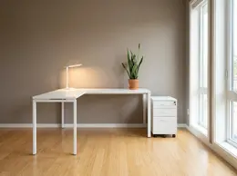 Modern L Shaped Desk - Prado