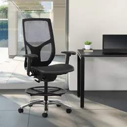 Mesh Back Drafting Chair - Pro Line II