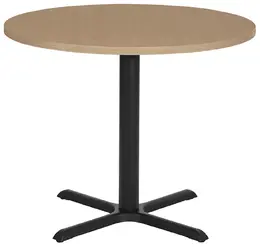 Round Table with Metal Base - Napa