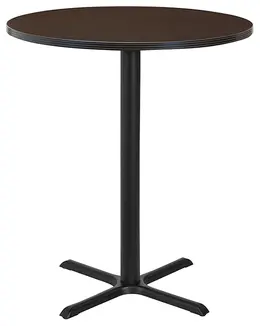 Round Bar Height Table with Metal Base - Napa