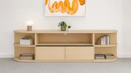 Credenza with Bookcase Storage Set - Concept 400E