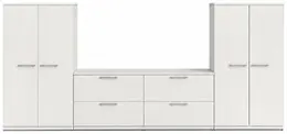 Lateral File Credenza with Storage Cabinets Set - Concept 400E