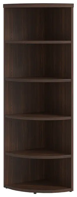 Curved Corner Bookcase - Concept 70