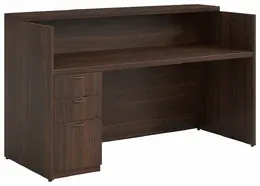 Office Reception Desk with Drawers - Concept 70