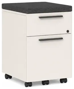 2 Drawer Mobile Pedestal - Quad