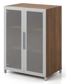 2 Door Storage Cabinet - Quad