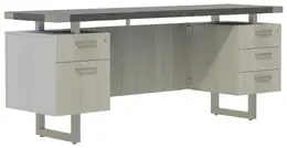 Credenza Desk with Drawers - Mirella