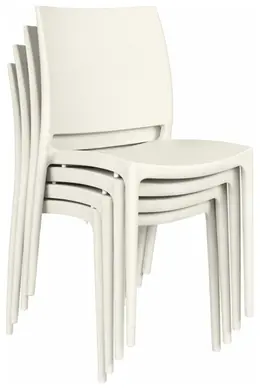 Stacking Chairs - 4 Pack - Terrace