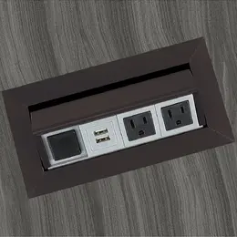 Grommet Power Outlet for Safco Conference Tables