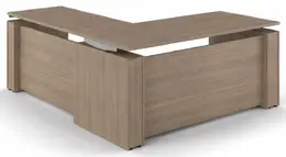 L Shaped Standing Desk - Elevare
