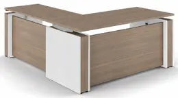 L Shaped Standing Desk - Elevare