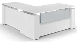 L Shape Sit Stand Desk - Elevare