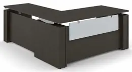 L Shape Sit Stand Desk - Elevare