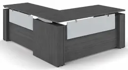 L Shaped Standing Desk - Elevare