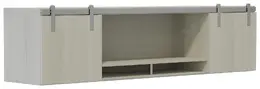 Wall Mounted Hutch with Doors - Mirella