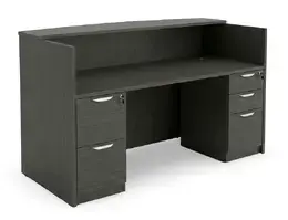 Reception Desk with Drawers - HL